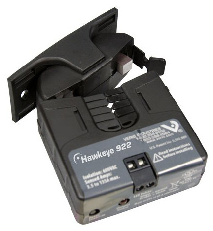 NCD Veris Hawkeye® H922 스플릿 코어 전류 센서 0 ~ 30/60/120 Amp AC 0-5 VDC로 선택 가능