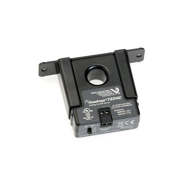 NCD Veris Hawkeye® H722HC 솔리드 코어 전류 센서 0 ~ 50 / 100 / 200A AC에서 0 ~ 5VDC로 선택 가능