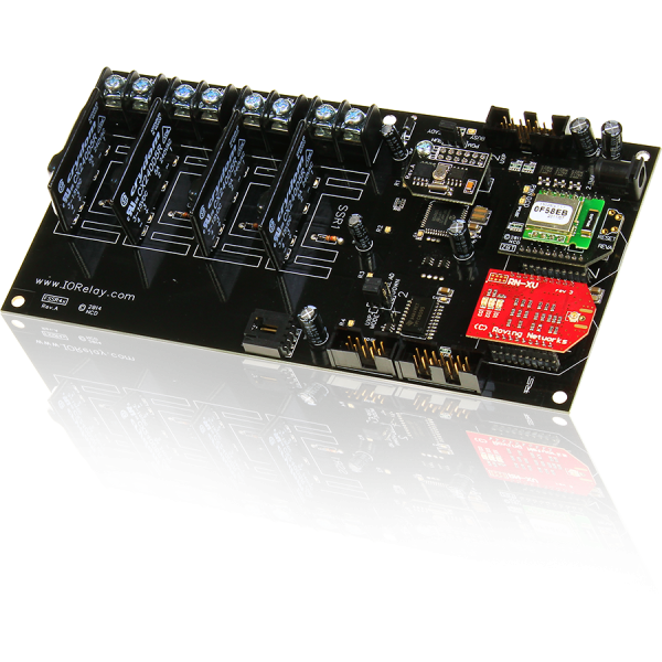 NCD 16 GPIO 또는 ADC 및 I2C를 갖춘 Fusion 4 채널 솔리드 스테이트 릴레이 컨트롤러