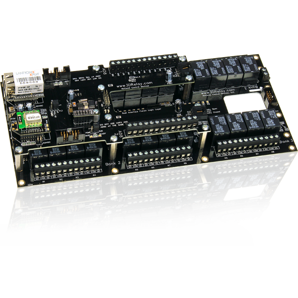 NCD FLL_FXR245 16 개의 GPIO 또는 ADC 및 I2C가있는 Fusion 24 채널 SPDT 릴레이 컨트롤러