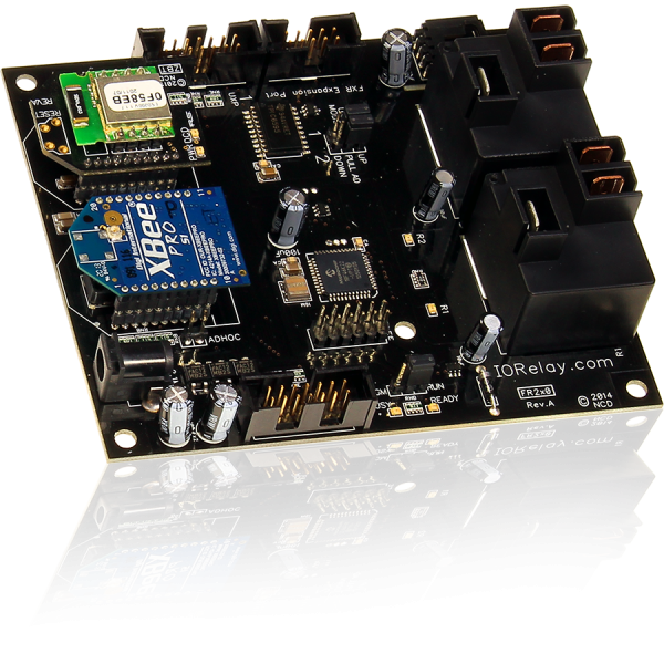 NCD FR220 16 개의 GPIO 또는 ADC 및 I2C가있는 Fusion 2 채널 고전력 릴레이 컨트롤러
