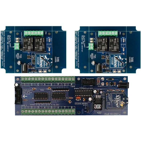 NCD MIRMR2x_KIT 2 개의 SPDT 릴레이가있는 다중 수신기에 대한 접점 폐쇄 송신기