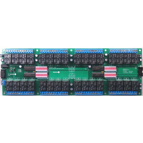 NCD XR325 범용 릴레이가있는 XR 확장 SPDT 32 릴레이 컨트롤러