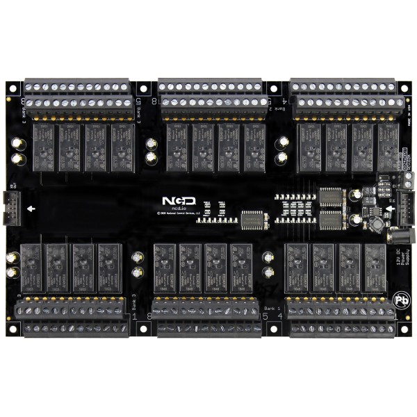 NCD PR60-55_XR241DPDT XR 확장 24 채널 DPDT 신호 릴레이 컨트롤러