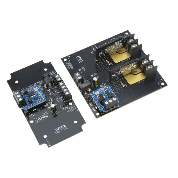 NCD MirCSSR2x_ZRS_KIT 직접 유선 접점 폐쇄 원격 릴레이 컨트롤러 2 채널 솔리드 스테이트 단방향