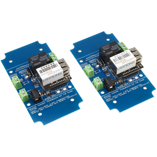NCD MirXR1x_MXNET_KIT 이더넷 네트워크 접점 폐쇄 송신기 수신기 1- 채널 SPDT 릴레이 2-Way