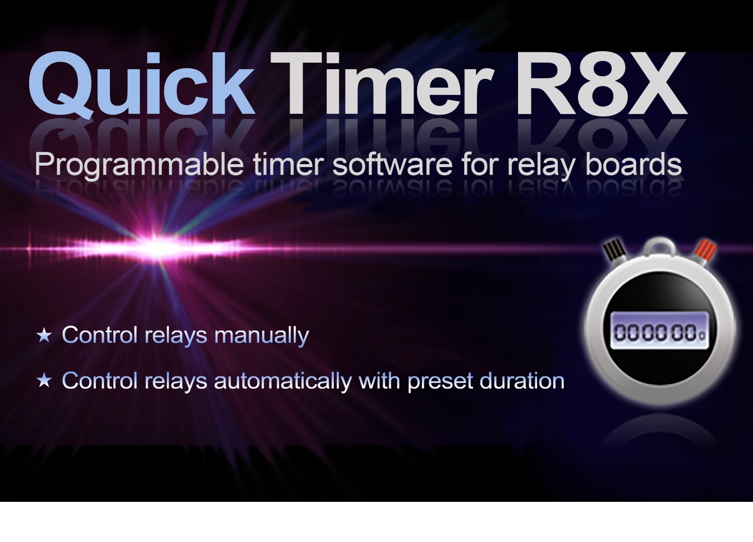 NCD QUICKTIMER_R8X 빠른 타이머 R8X
