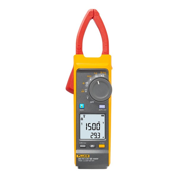 FLUKE-393 FC CAT III 1500V True-RMS 클램프 미터