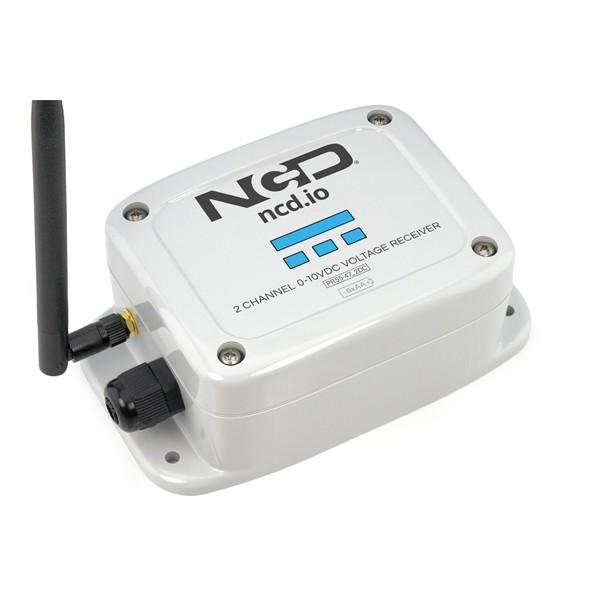 NCD PR55-47_2DC 2채널 산업용 IoT 장거리 무선 0-10VDC 리시버