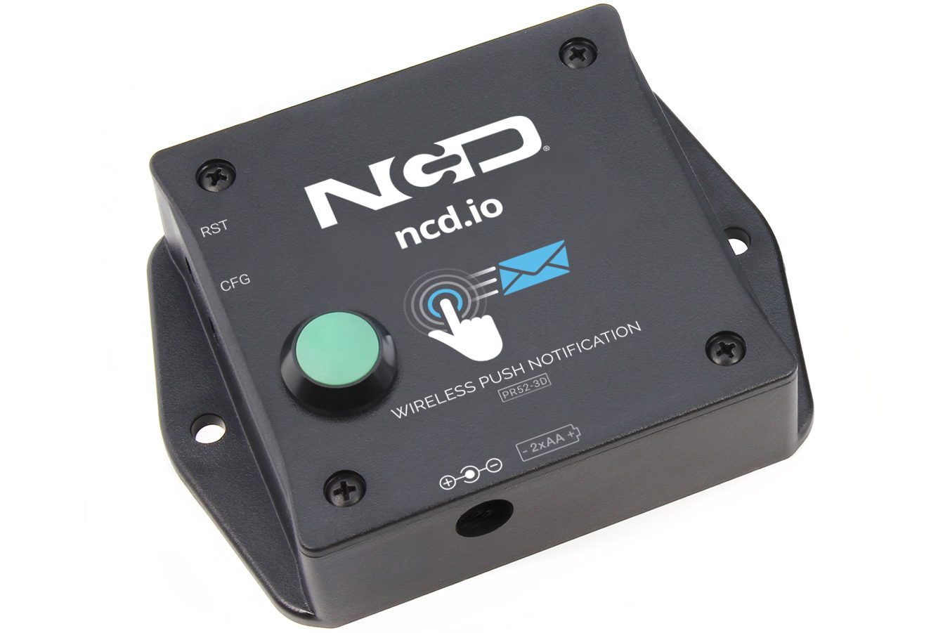 NCD PR52-3E IoT 장거리 무선 푸시 버튼 전송기