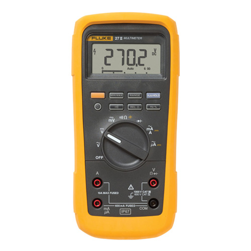 Fluke 27 II 멀티미터(극한 환경)