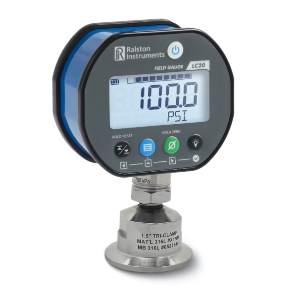Ralston LC20 디지털 위생 압력게이지