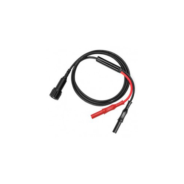 Electro-PJP 8066-50-200N BNC lead insul. sleeve + 2 mini croco clips - RG58 cable 50ohms - 100cm black