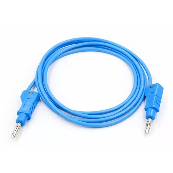 Electro-PJP 2217/600V 슬리브가 있는 4mm 스태킹 플러그로 된 36A PVC 리드
