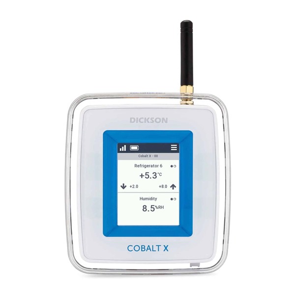 Dickson Cobalt X™ LoRaWAN® 지원 모니터링 데이터로거