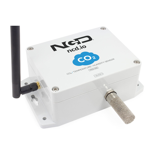 NCD PR52-33Q 산업용 IoT 무선 CO2 온도 습도 센서