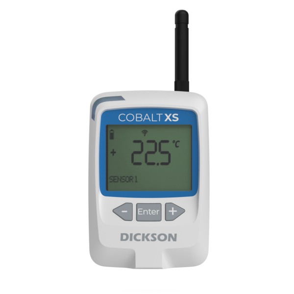 Dickson Cobalt XS™ LoRaWAN® 지원 모니터링 데이터로거