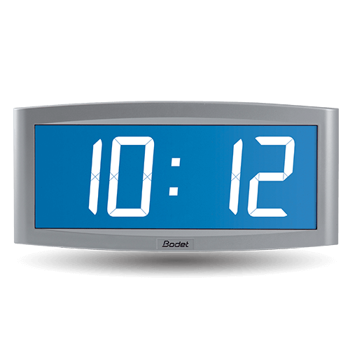 Bodet Backlit LCD clock - Opalys 7