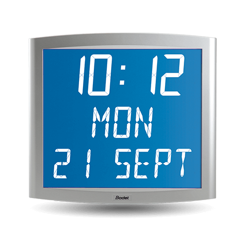 Bodet Opalys Date Backlit LCD clock - 운영 날짜