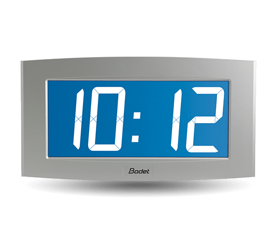 Bodet Backlit LCD clock - Opalys 14