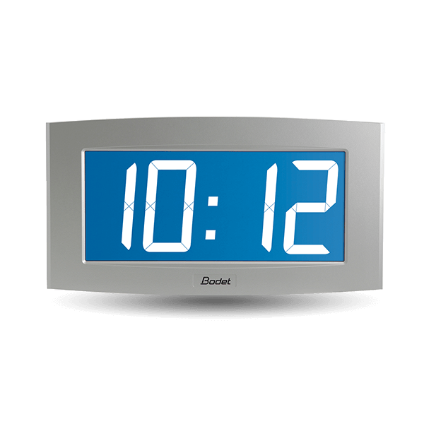Bodet Backlit LCD clock - Opalys 14