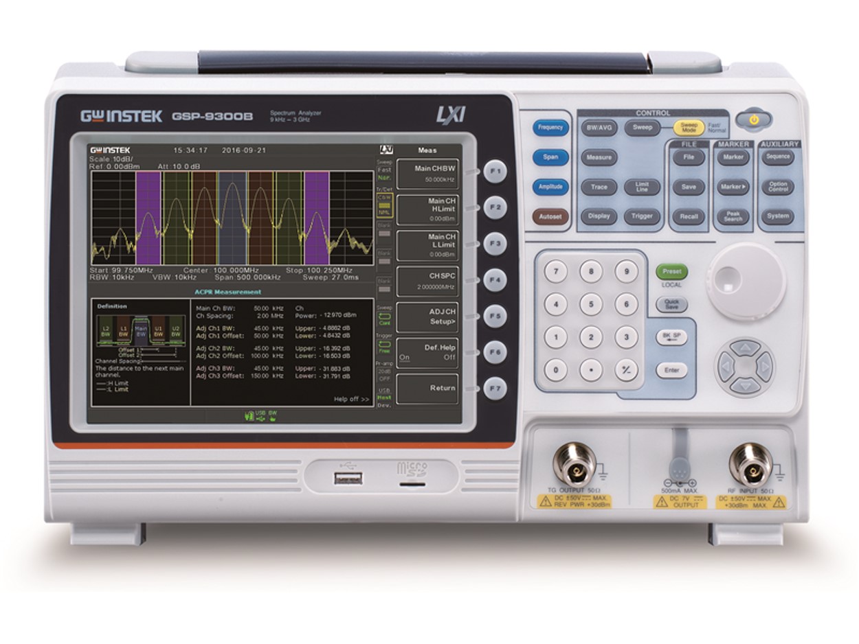 GW Instek 스펙트럼 분석기 GSP-9300B