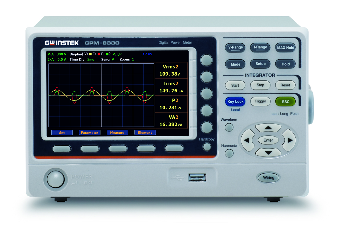 GW Instek GPM-8320/8330 AC/DC 파워미터