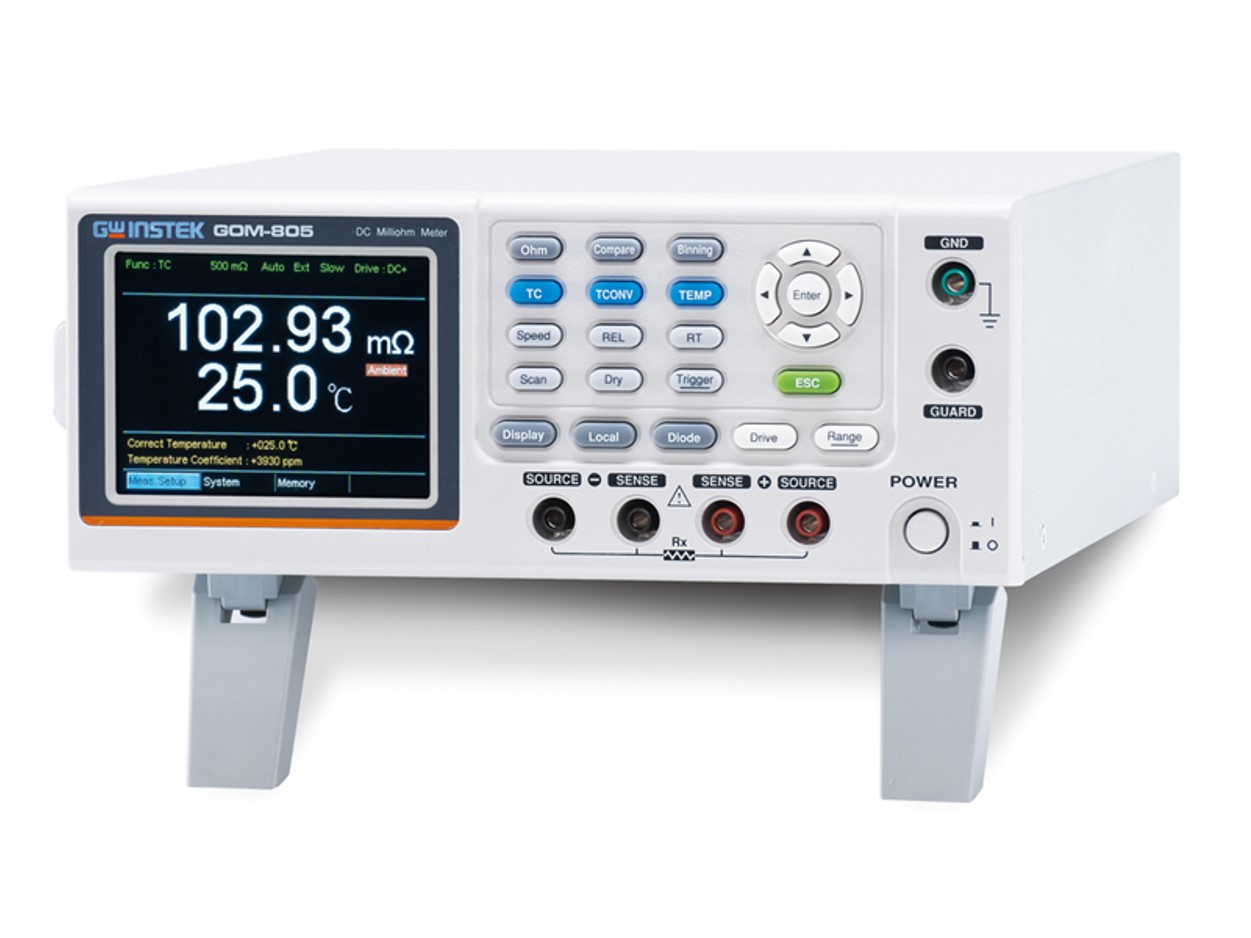GW Instek GOM-804/805 밀리옴미터