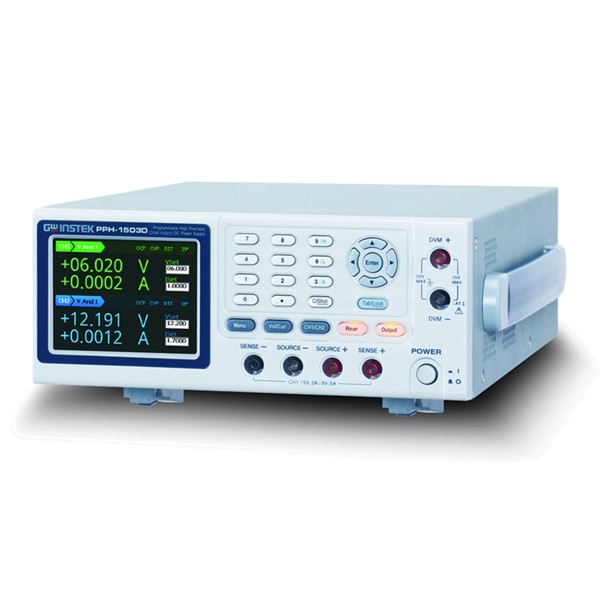 GW Instek PPH-1503D/PPH-1506D/PPH-1510D 프로그래머블 리니어 DC 전원공급기 PPH 시리즈