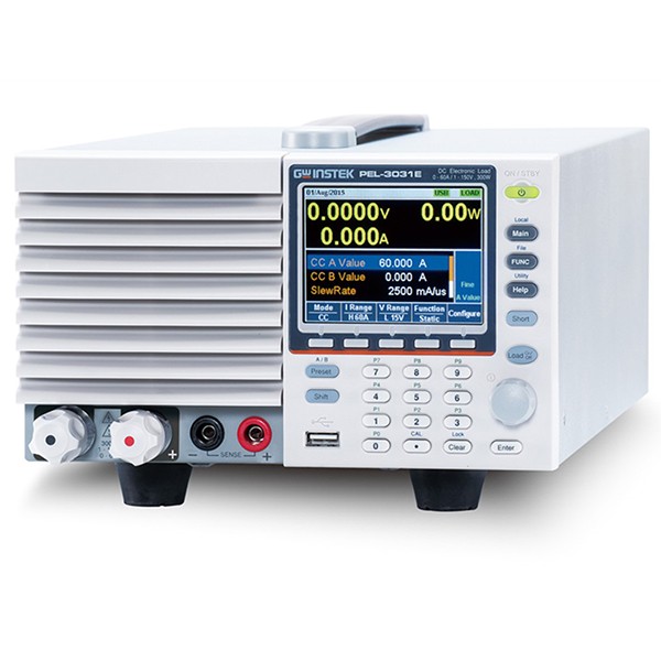GW Instek 프로그래머블 벤치탑 DC 전자부하, PEL-3000E