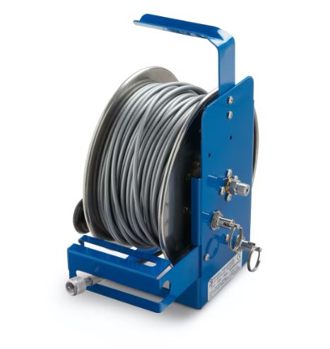 Ralston QTHR-QT-30m 30m 퀵 테스트 호스 릴, 황동 엔드 포함