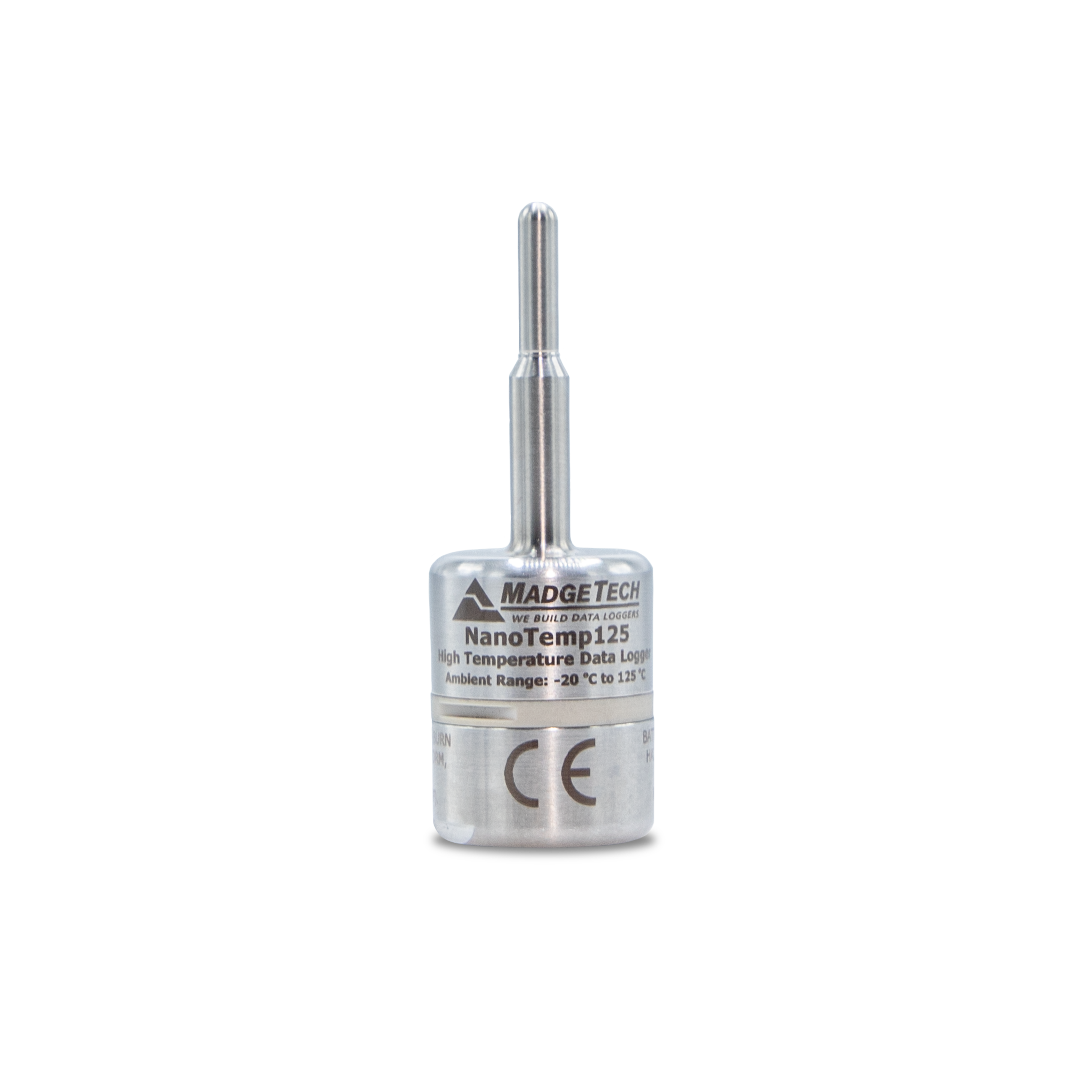 MadgeTech NanoTemp125 초소형 고온 데이터로거 (-1 · -2 · -5.25)