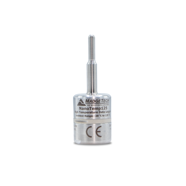 MadgeTech NanoTemp125 초소형 고온 데이터로거 (-1 · -2 · -5.25)