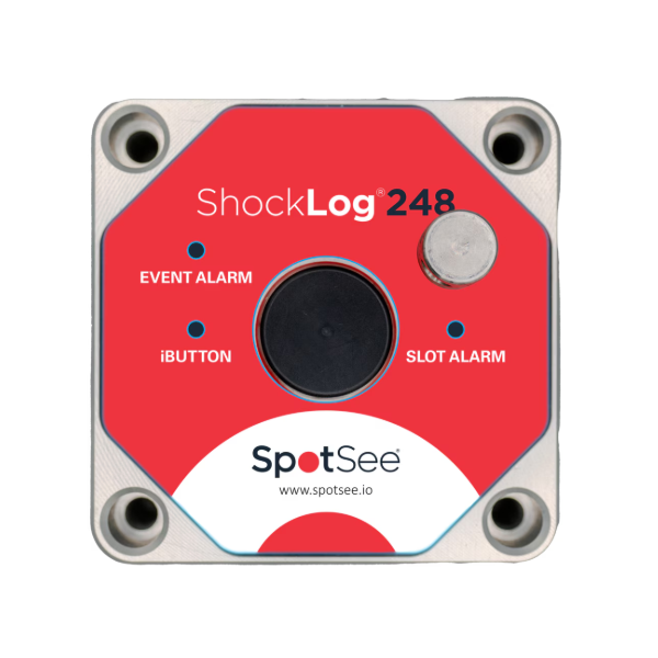 SpotSee ShockLog 248 충격, 온/습도 데이터로거