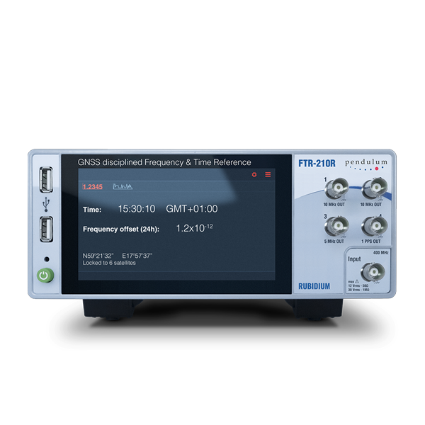 Pendulum FTR-210R GNSS 관제 루비듐 주파수 및 시간 표준기