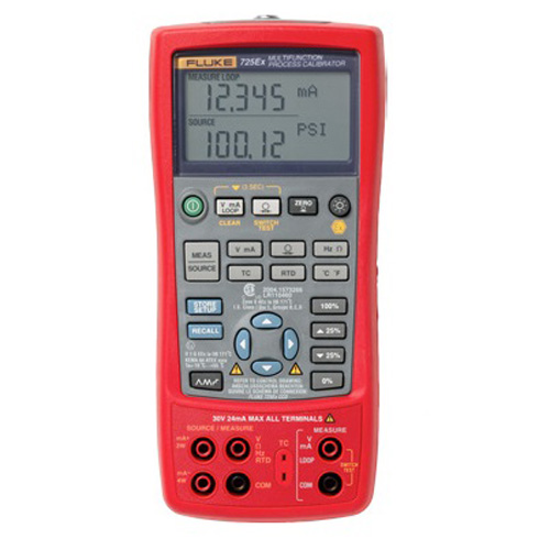 Fluke 725Ex 방폭형 다기능 공정 교정기