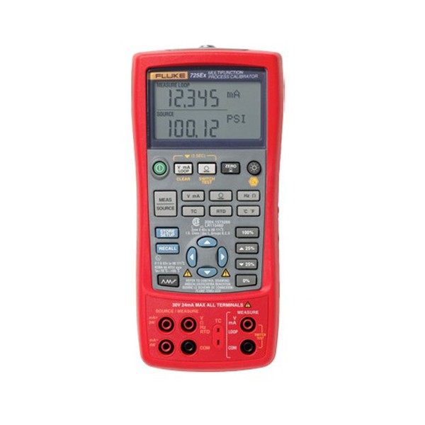Fluke 725Ex 방폭형 다기능 공정 교정기
