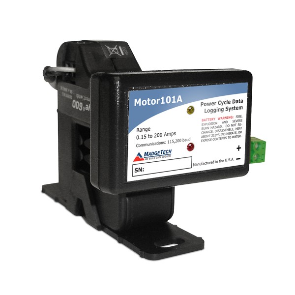 MadgeTech Motor101A 모터 작동 상태 데이터로거