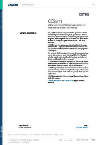 CCS811 공기질 센서