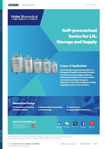 Self-pressurized Series for LN2 Storage and Supply-YDZ series 데이터시트(영문)
