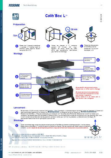 Calib'Box L 데이터시트