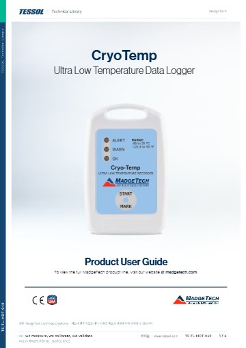 CryoTemp 사용 설명서(영문)