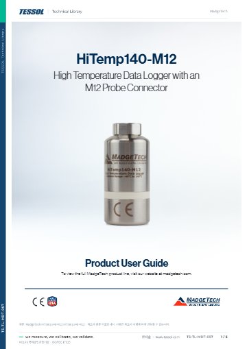 HiTemp140-M12 사용 설명서(영문)