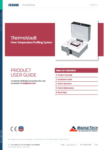 ThermoVault 사용 설명서(영문)