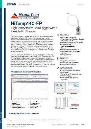 HiTemp140-FP 데이터시트(영문)