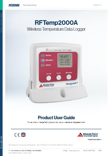 RFTemp2000A 사용 설명서(영문)