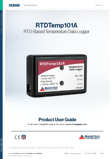 RTDTemp101A 사용 설명서(영문)