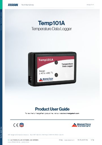 Temp101A 사용 설명서(영문)