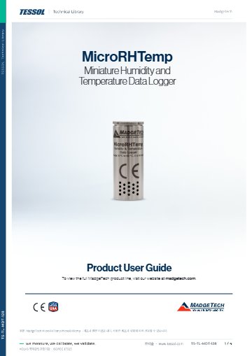 MicroRHTemp 사용 설명서(영문)