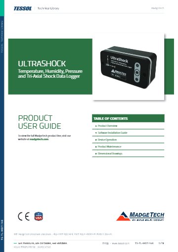 UltraShock 사용 설명서(영문)